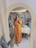 جلابی اماراتی نگینی - تصویر 8