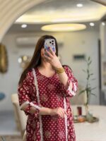 جلابی اماراتی نگینی - تصویر 2