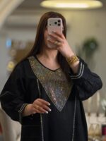 جلابی اماراتی نگینی