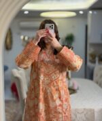 جلابی اماراتی نگینی - تصویر 10