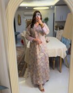 جلابی اماراتی نگینی - تصویر 2