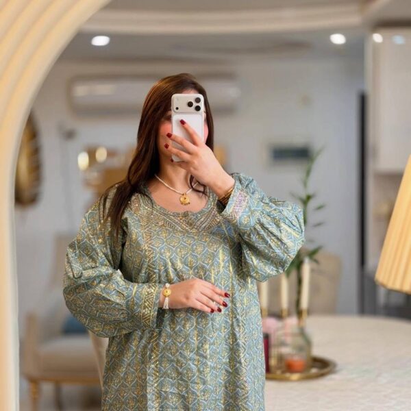 جلابی اماراتی نگینی