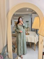 جلابی اماراتی نگینی - تصویر 2