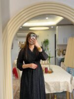 پیراهن حریر چپ و راستی