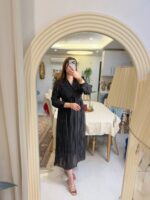 پیراهن حریر چپ و راستی - تصویر 3