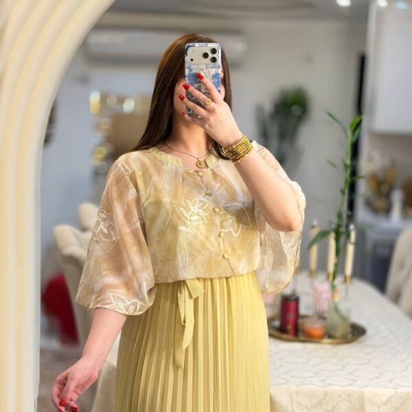 حریر پلیسه مجلسی