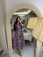 پیراهن مدل بنفشه - تصویر 2