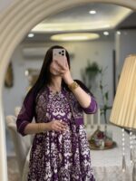 پیراهن مدل بنفشه - تصویر 3