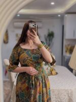 پیراهن نگین کوب هندی - تصویر 4