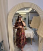 پیراهن نگین کوب هندی - تصویر 2