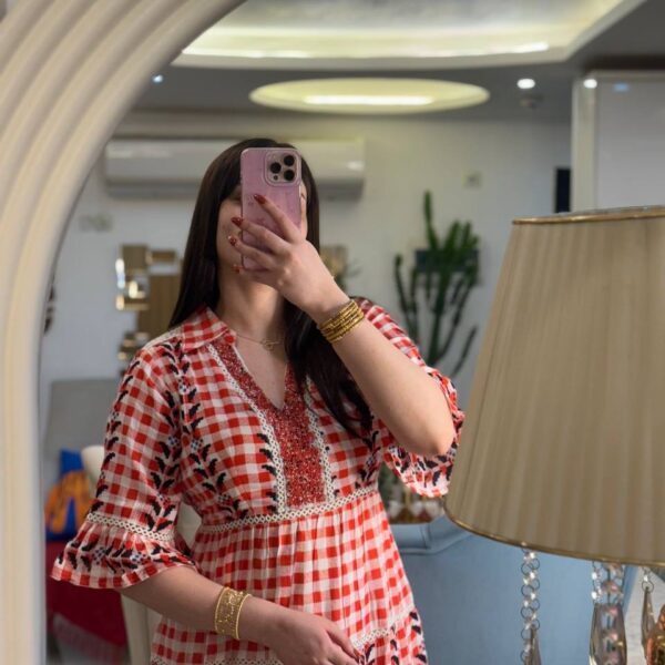 پیراهن شطرنجی